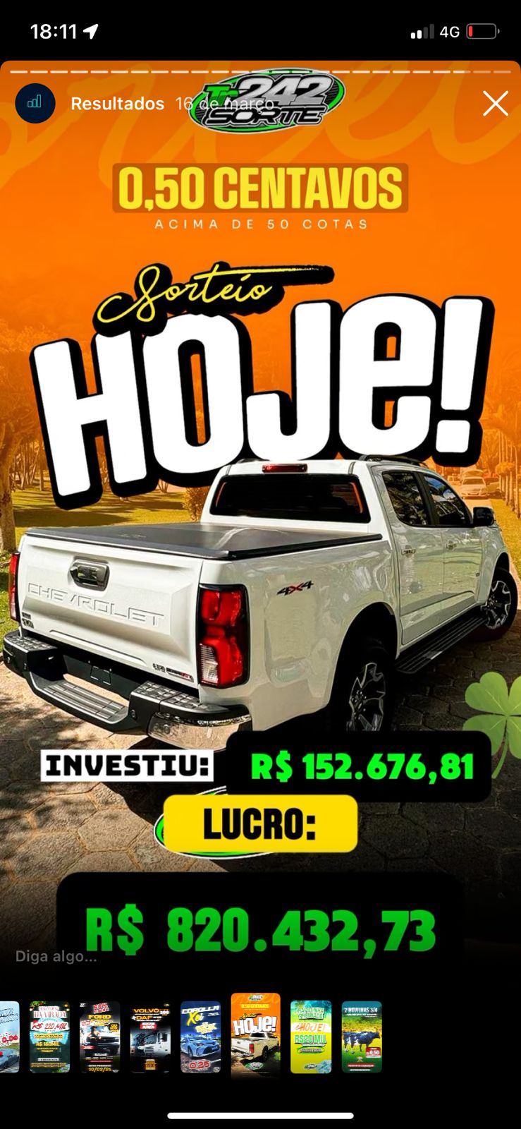 Print de resultado de campanha 02